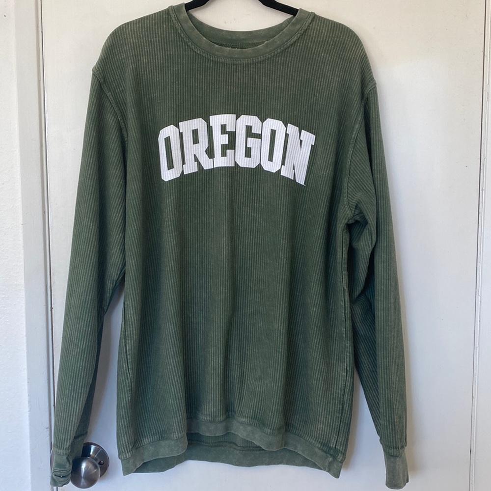 Oregon Ducks oversized crewneck